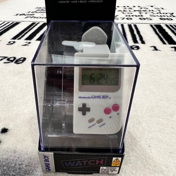 Nintendo Game Boy Digital Wristwatch Watch Paladone Super Mario Sound NES Sealed - Picture 10 of 10